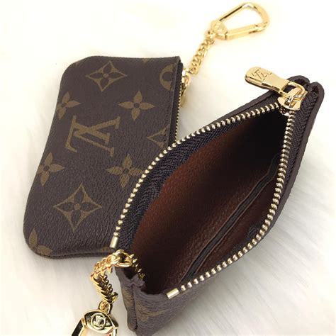 lv coin pouch keychain